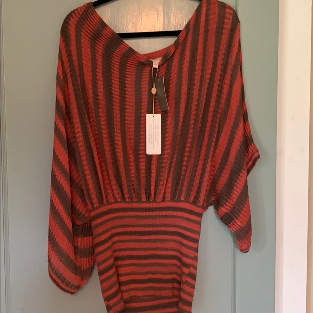 Tracey Reese open back cowlneck sweater